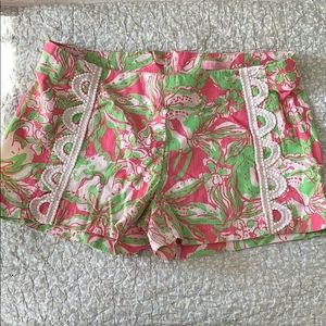 Lilly Pulitzer mini shorts